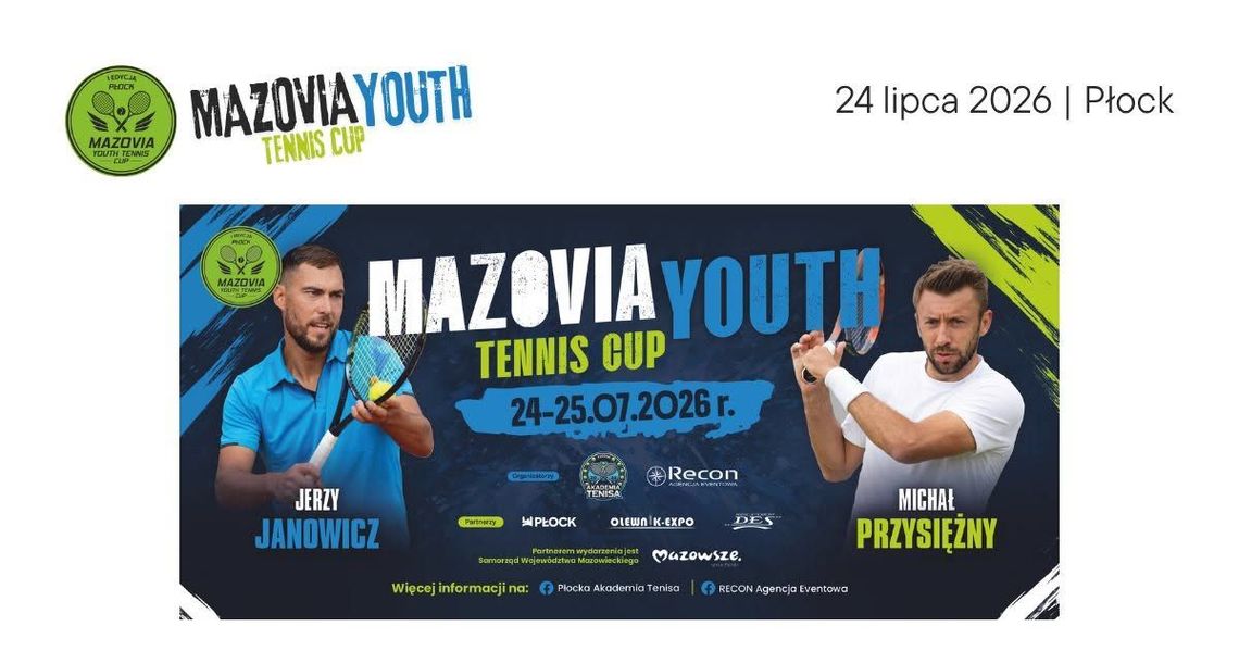 Święto młodzieżowego tenisa pod naszym patronatem Święto młodzieżowego tenisa pod naszym patronatem