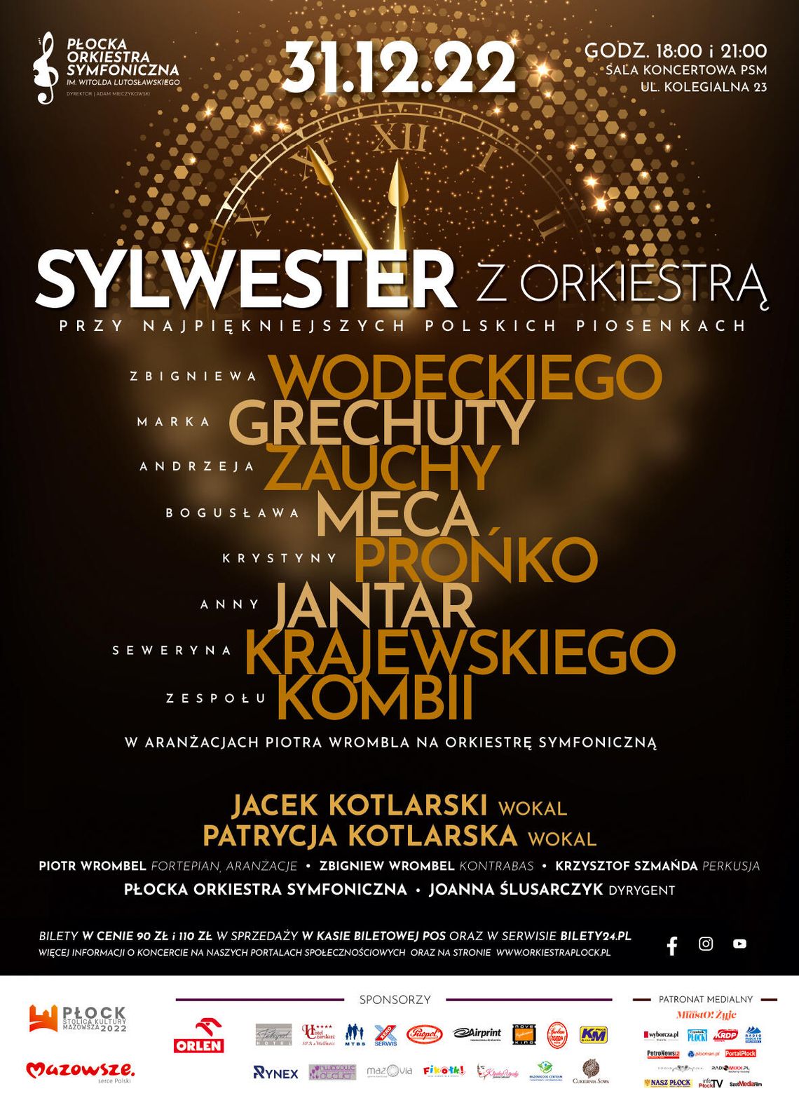 SYLWESTER Z PŁOCKĄ ORKIESTRĄ SYMFONICZNĄ