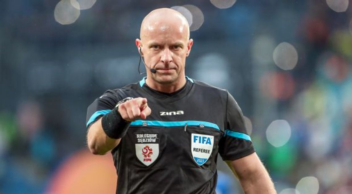 Szymon Marciniak najlepszym arbitrem piłkarskim w 2023 roku