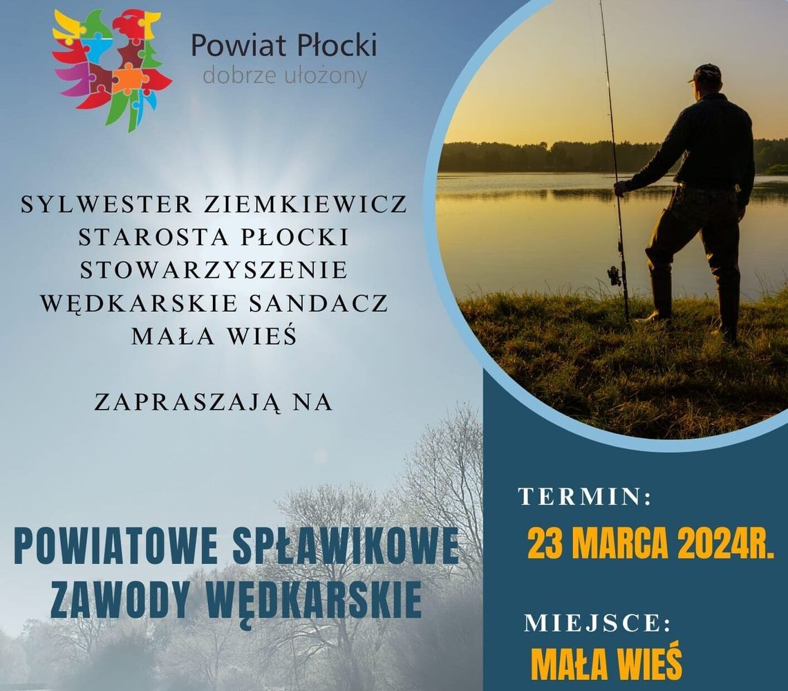Trwają zapisy do Powiatowych Zawodów Wędkarskich