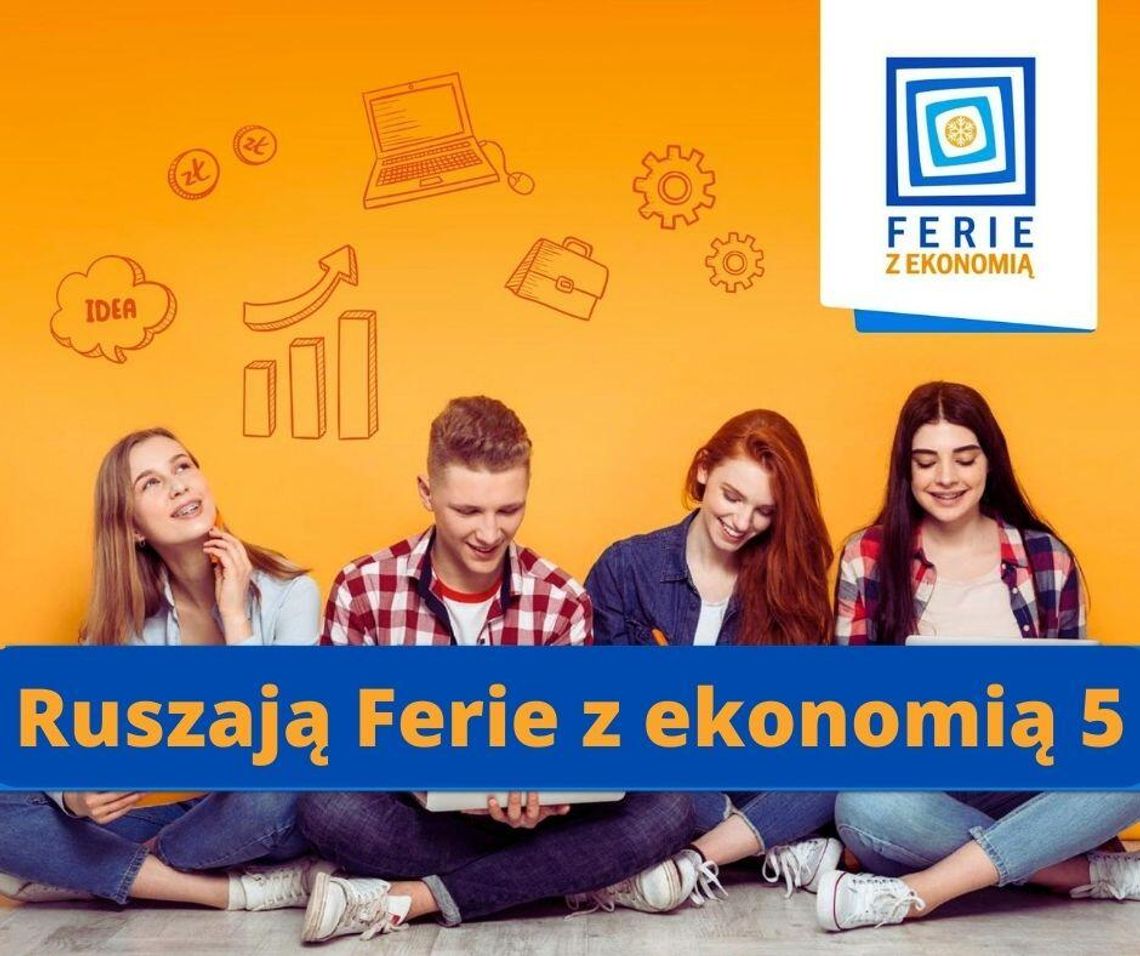 Uczniowie z województwa mazowieckiego rozpoczynają zimową przygodę z ekonomią