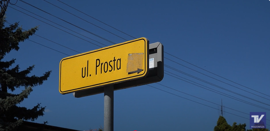 Ulica Prosta w Płońsku po remoncie.