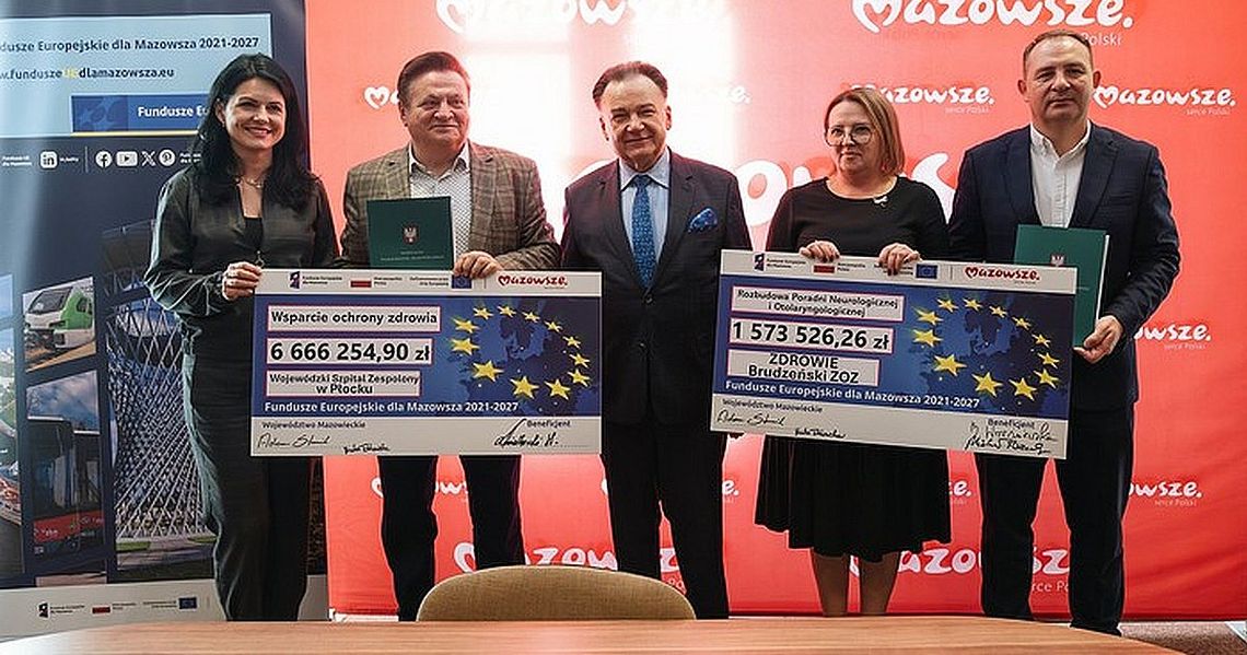 Unijne pieniądze dla służby zdrowia w powiecie płockim