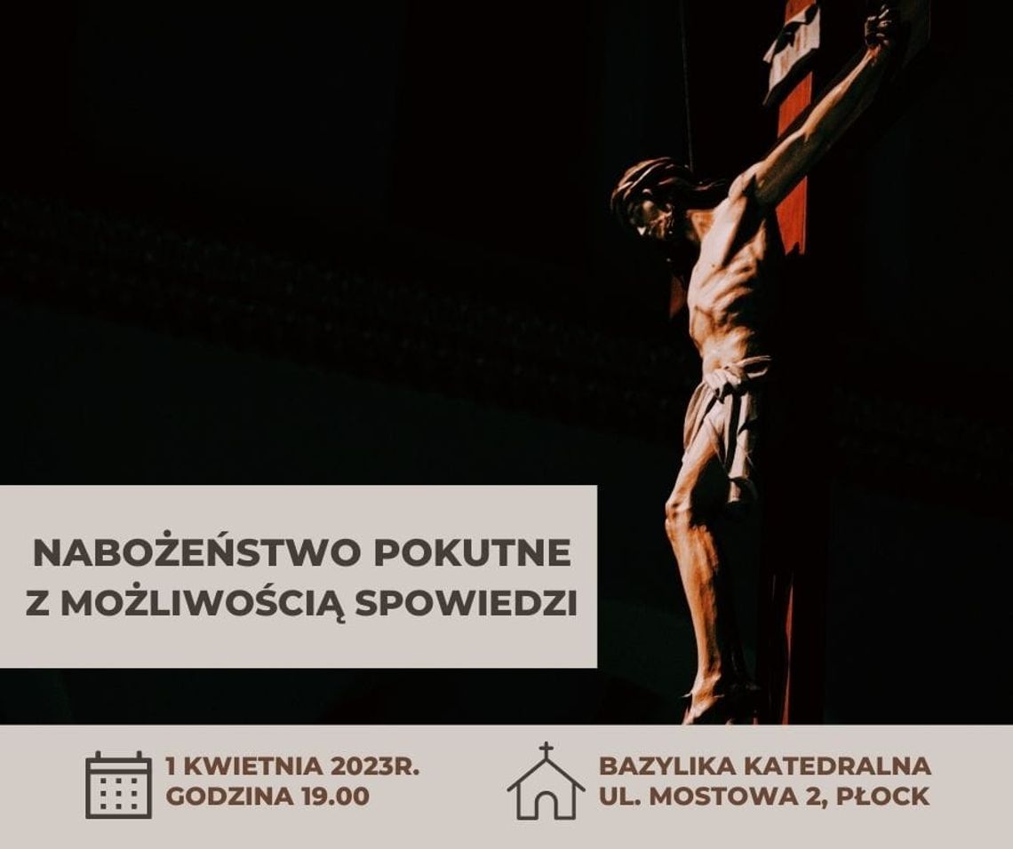 Uroczystości dla katolików w Płocku. Liturgia pojednania i 18 rocznica śmierci Jana Pawła II