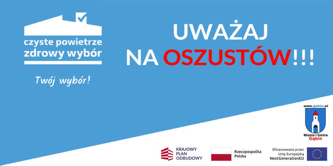 Uwaga na oszustów programu ,,Czyste powietrze”