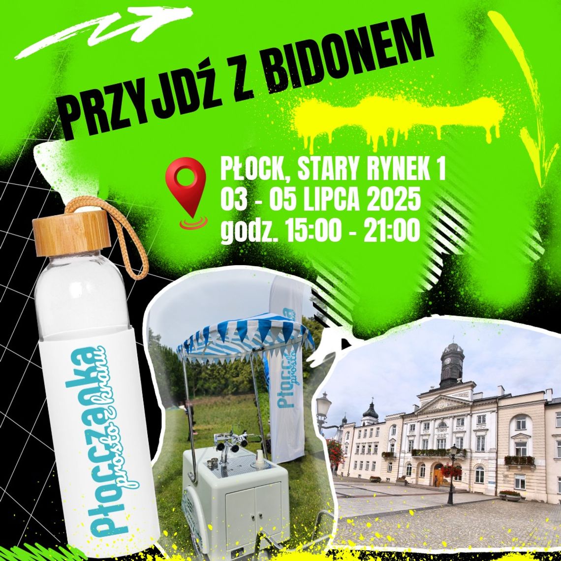 Wodociągi Płockie mają sposób na upały