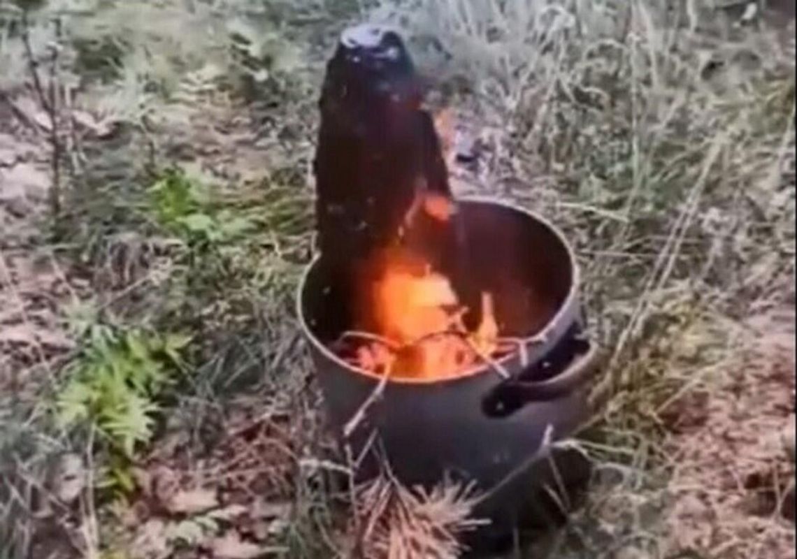 Wybuch pocisku artyleryjskiego w Wojsławicach pod Radomiem