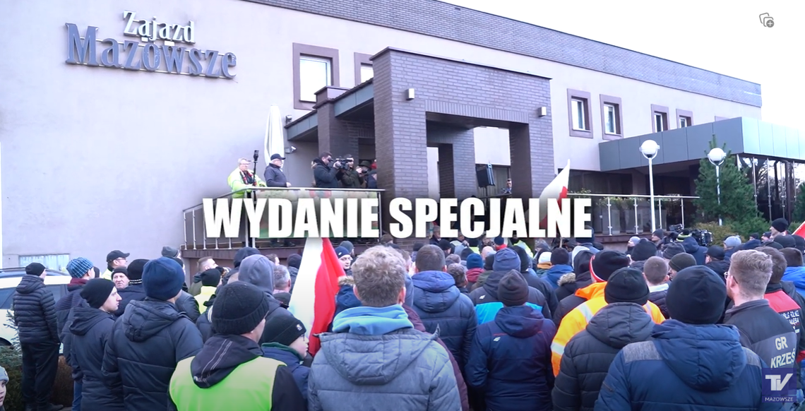Wydanie Specjalne - protest rolników w powiecie płockim 24.01.2023