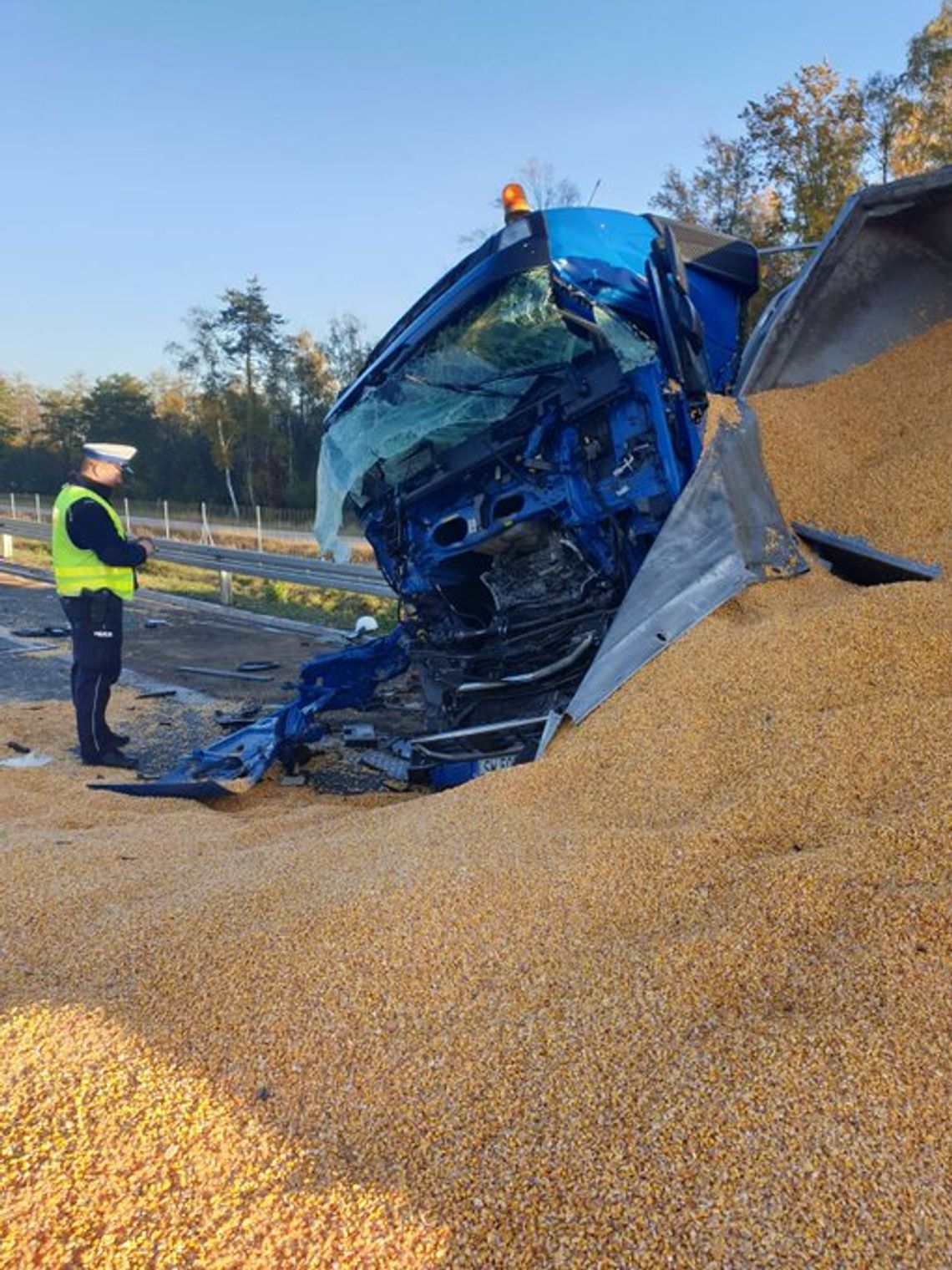 Wypadek na drodze S17