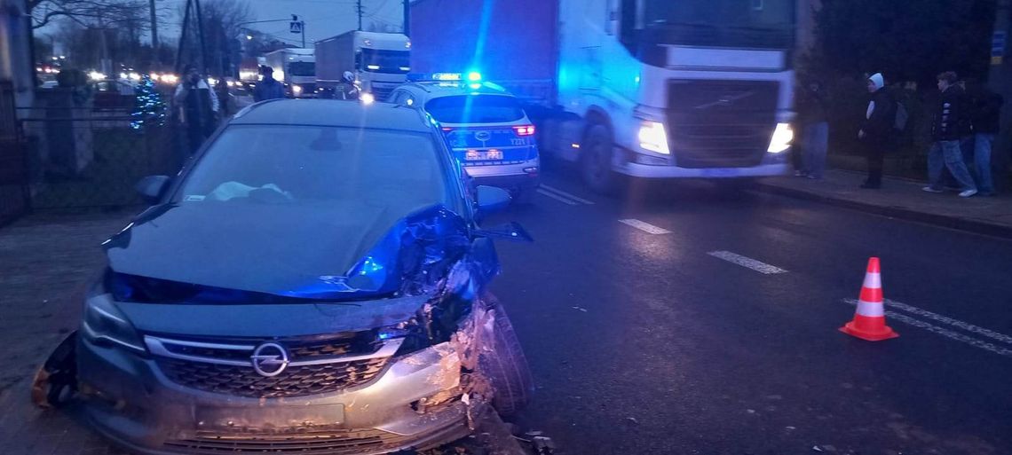 Wypadek w Bielsku Wypadek w Bielsku