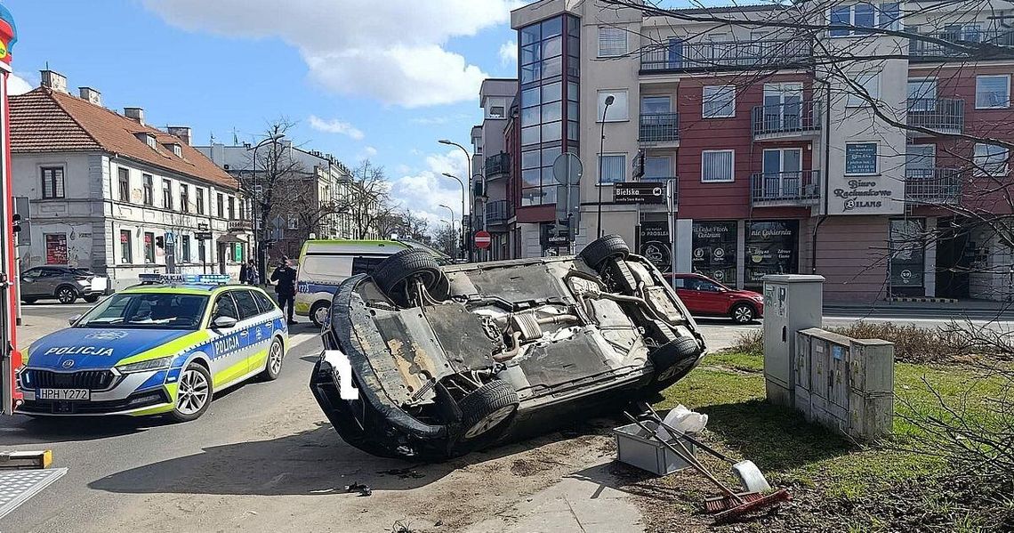Wypadek w centrum. Dziecko w szpitalu