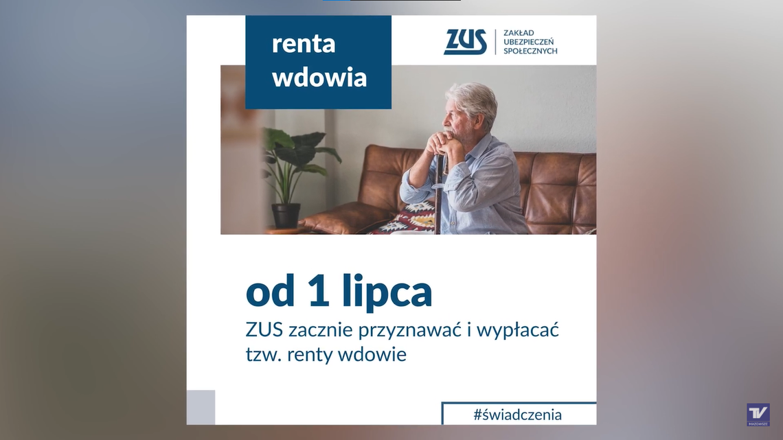 Wypłata renty wdowiej