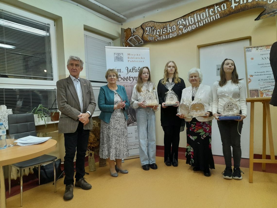 XXVI Turniej Jednego Wiersza w Gostyninie XXVI Turniej Jednego Wiersza w Gostyninie