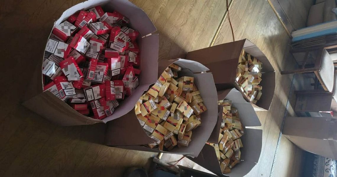 Zabezpieczyli ponad 7,5 tys. paczek nielegalnych papierosów