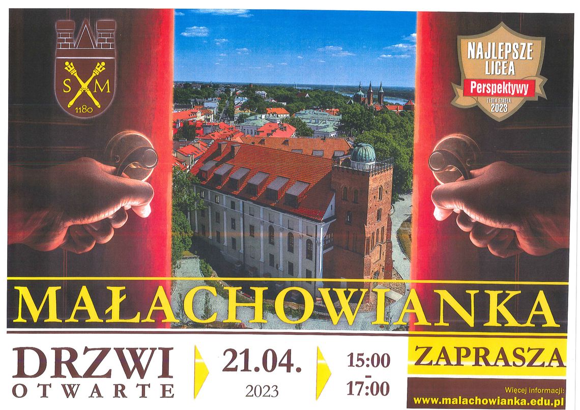 ZAPROSZENIE DO MAŁACHOWIANKI NA DRZWI OTWARTE