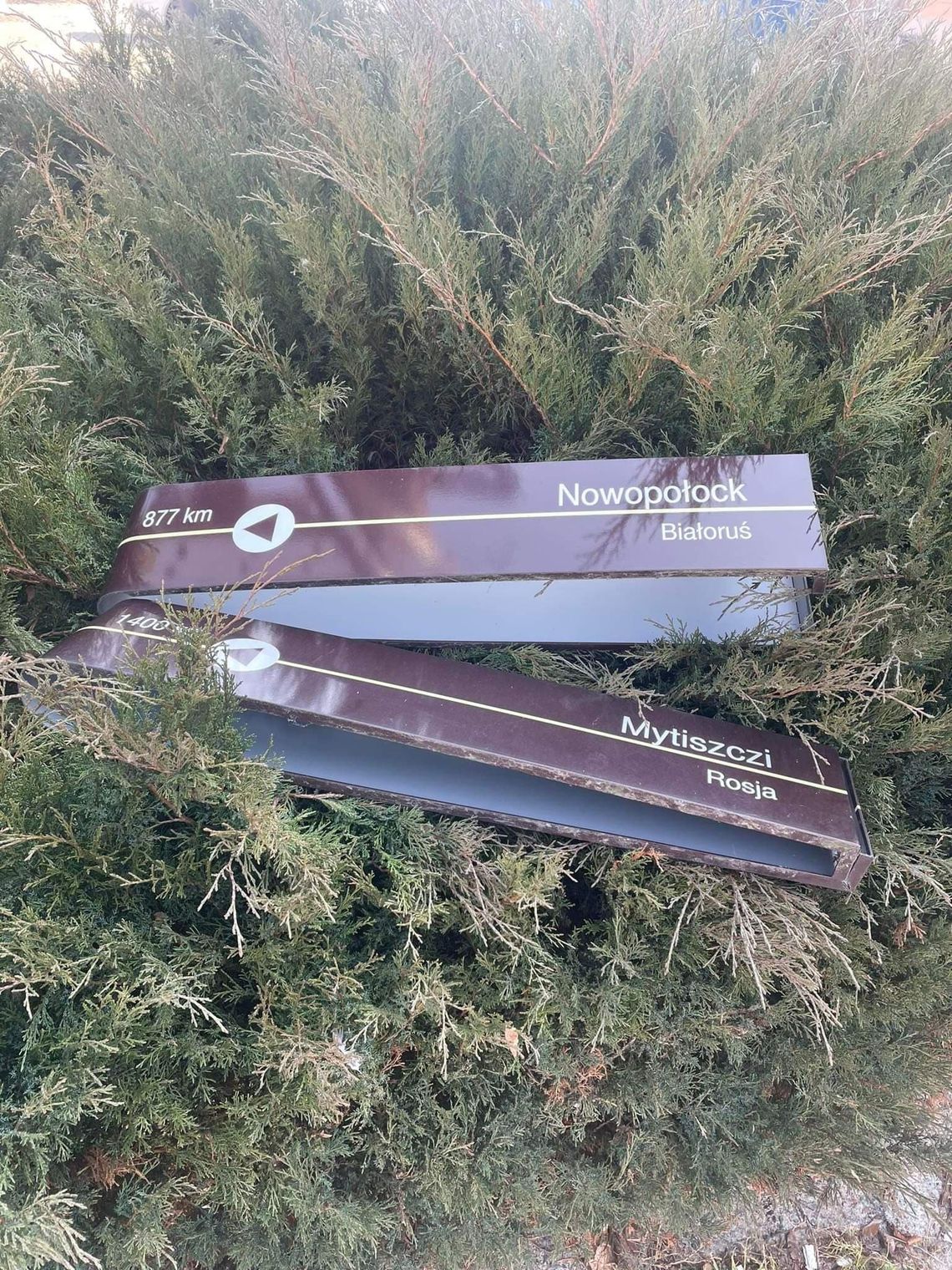 Zawieszenie współpracy z miastami partnerskimi