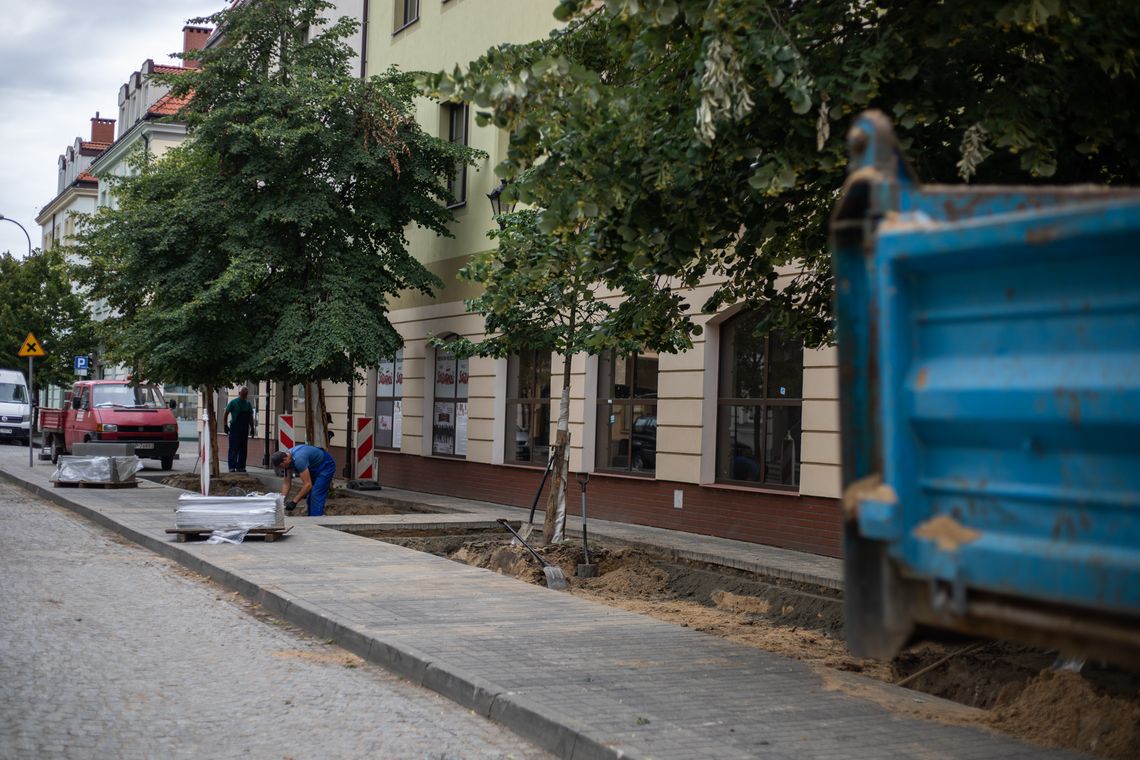 Zielona rewitalizacja wkracza do centrum Płocka. Zaczynają się prace!