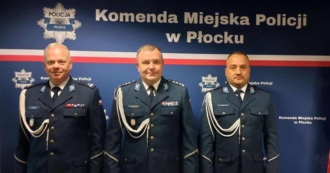 Zmiany w kierownictwie płockiej policji