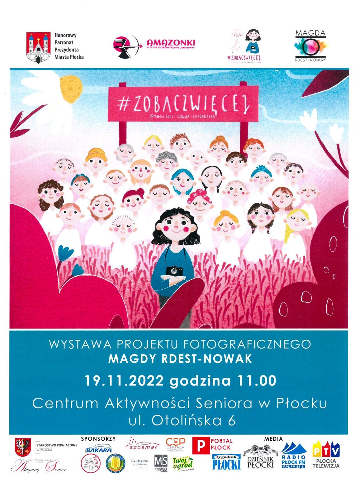 #ZOBACZWIĘCEJ w Płocku! Ogólnopolska akcja o kobietach w białych koszulach...