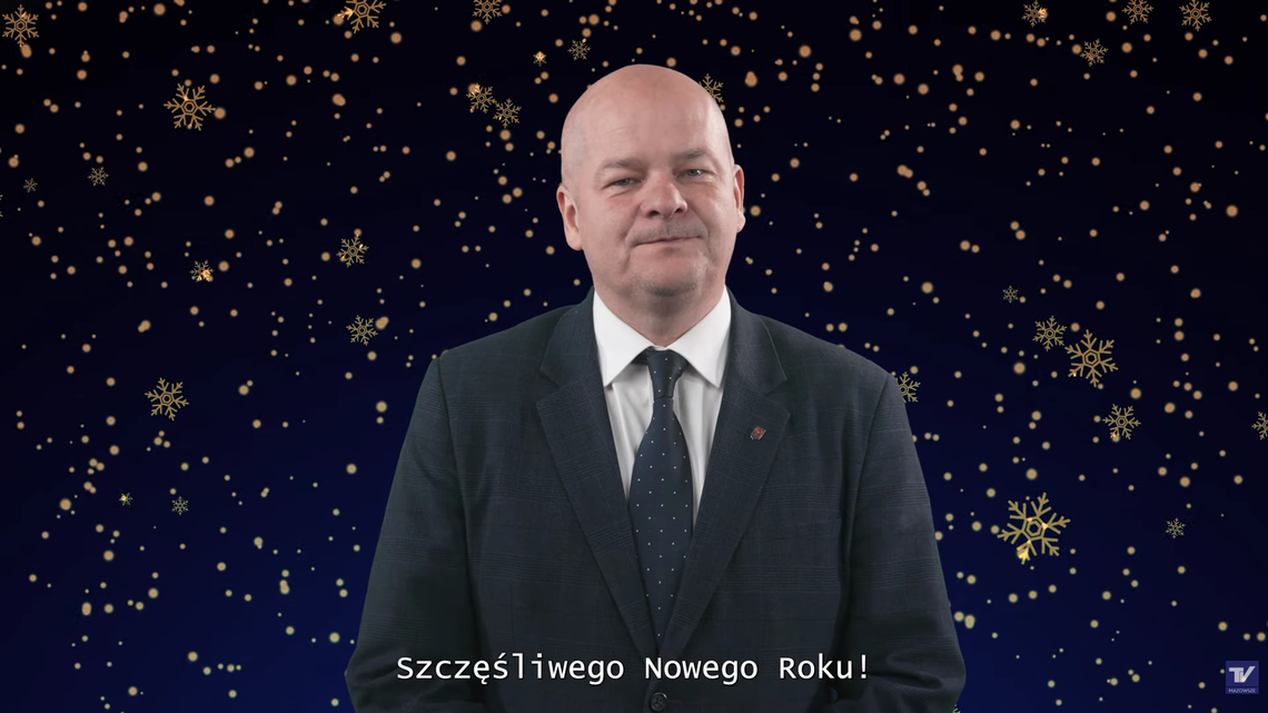 Życzenia noworoczne Andrzeja Nowakowskiego Prezydenta Miasta Płocka