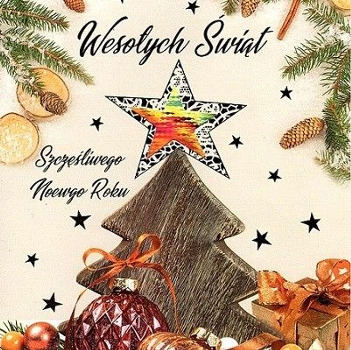 Życzenia Świąteczne - Starosta Sylwester Ziemkiewicz i Przewodniczący Rady Powiatu Lech Dąbrowski Życzenia Świąteczne - Starosta Sylwester Ziemkiewicz i Przewodniczący Rady Powiatu Lech Dąbrowski